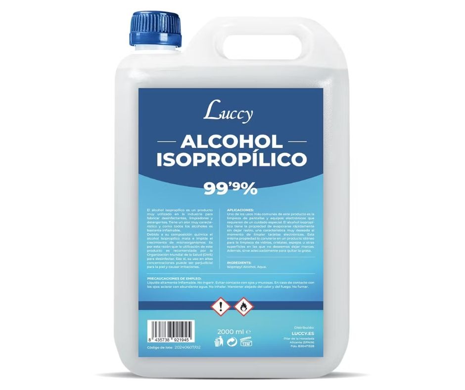 Alcohol Isopropílico: usos, beneficios y precauciones en entornos profesionales
